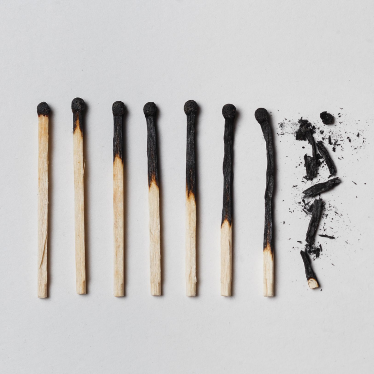 burnt matches
