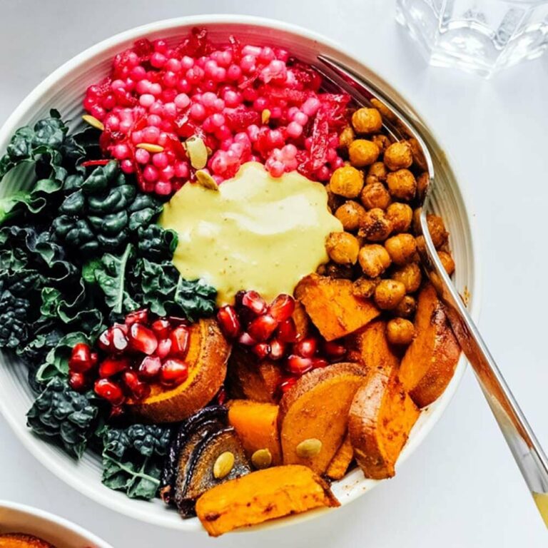 Colorful bowl of veggies